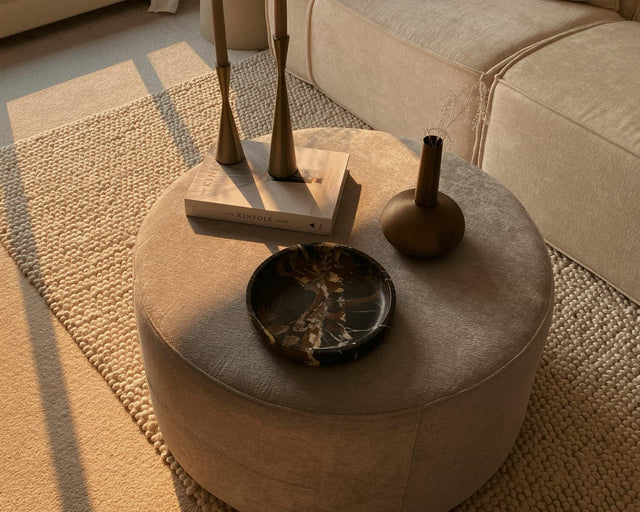 C8 Round Pouf by Rove Lab: Versatility Meets Modern Aesthetic